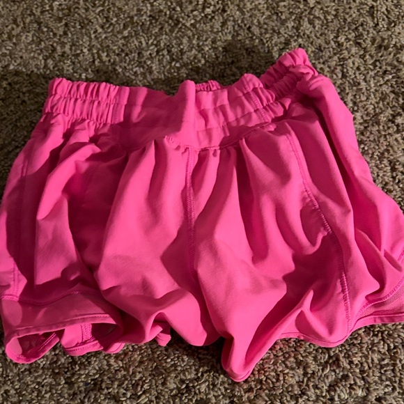 lululemon athletica Pants - Lululemon athletic pink hottie hots size 2 and 2.5